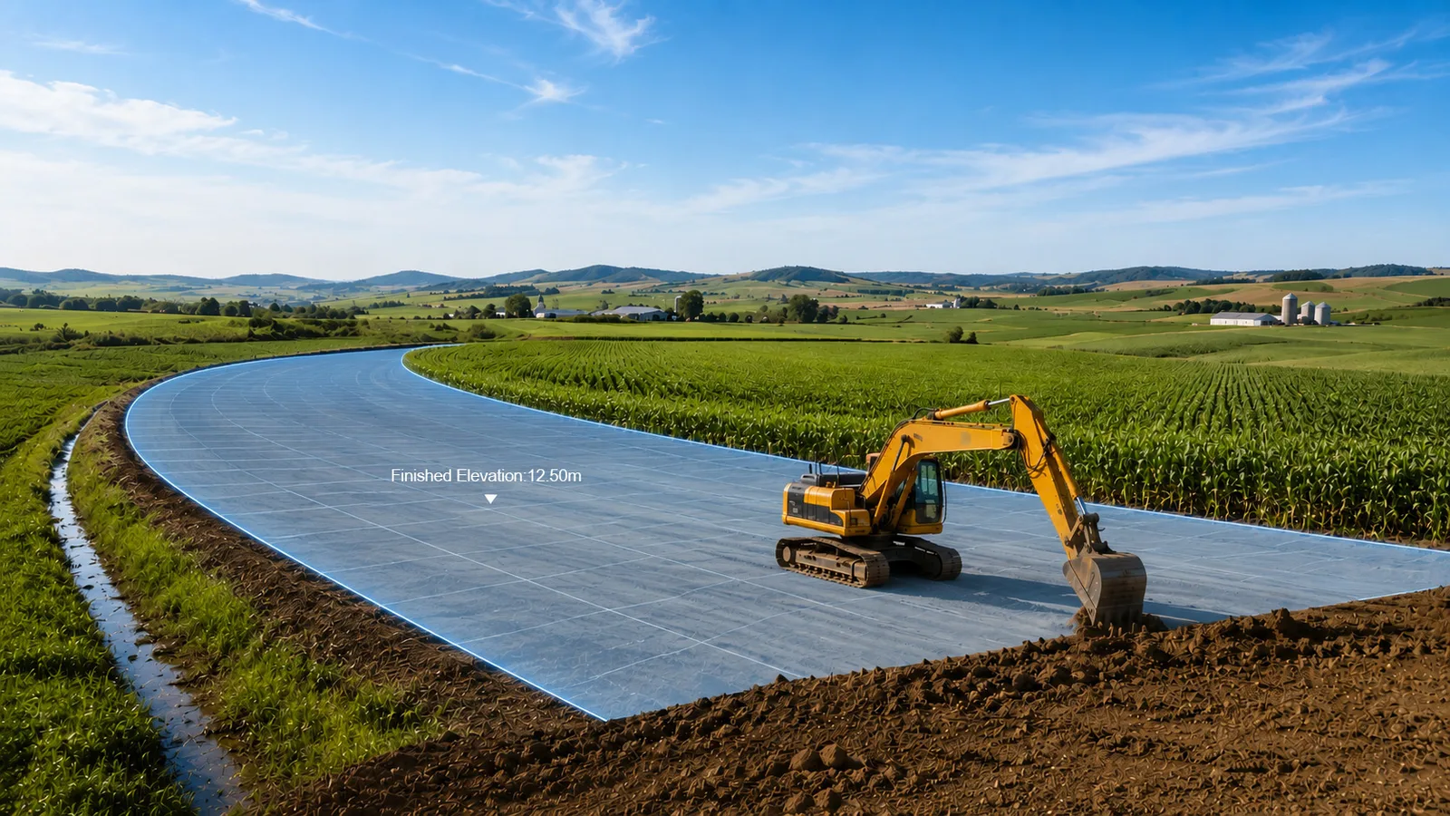 Trion EG10 Excavator Guidance (Drainage)