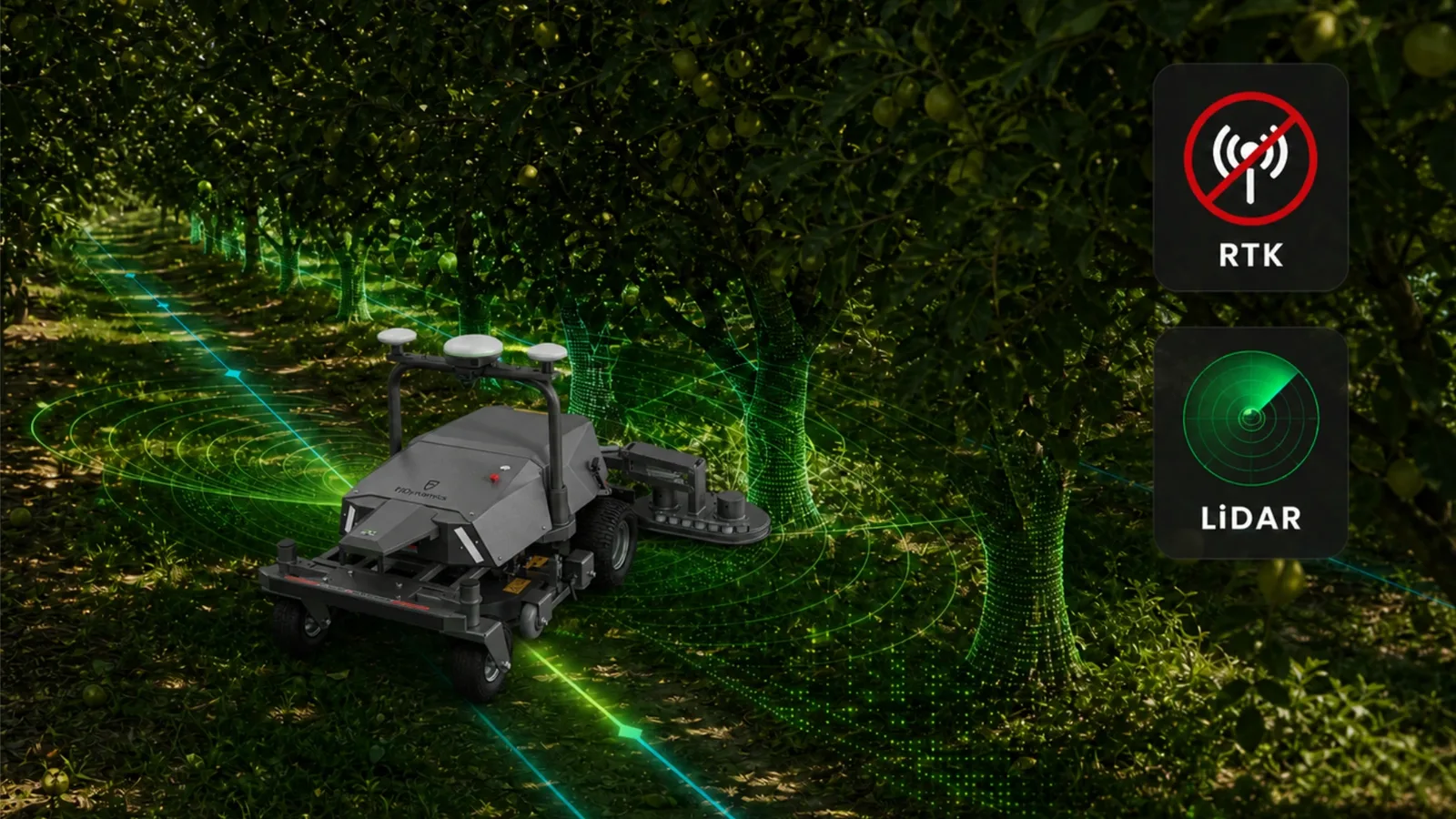 XBot Autonomous Orchard Robot